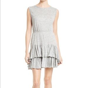 Rebecca Taylor Ruffle Jersey Dress